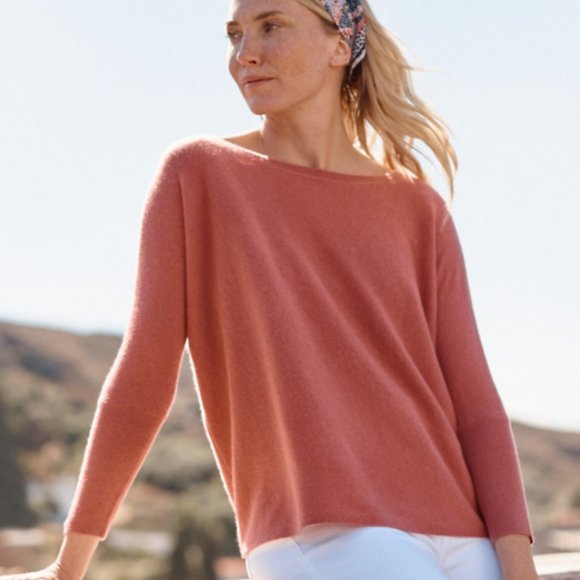 Hill Sweaters Hill Cashmere Cropped Sweater In Xs